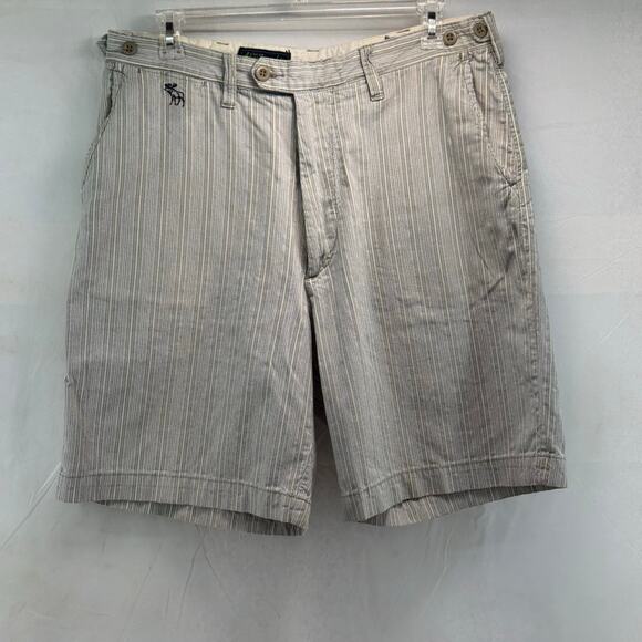 Abercrombie and Fitch striped Bahama men’s 36 shorts - Picture 1 of 13